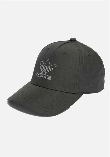 Black women's and men's cap with white logo print ADIDAS ORIGINALS | IS4633.